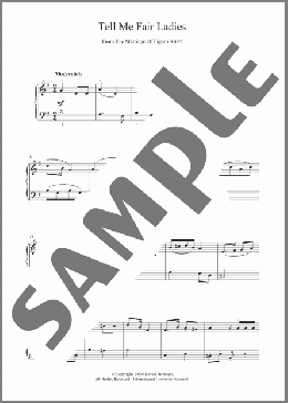 Tell Me Fair Ladies(Wolfgang Amadeus Mozart) 楽譜 ピアノ（ソロ） ダウンロード