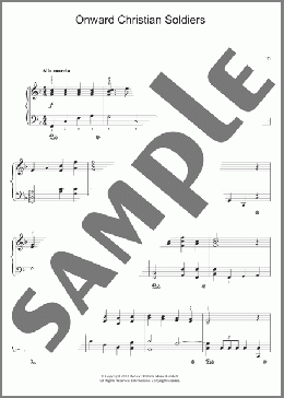 Onward Christian Soldiers(Arthur Seymour Sullivan) 楽譜 ピアノ（ソロ） ダウンロード