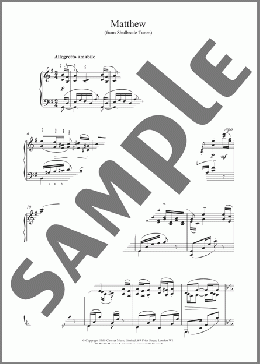 Matthew From Shulbrede Tunes(Hubert Parry) 楽譜 ピアノ（ソロ） ダウンロード