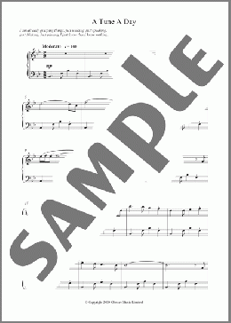 A Tune a Day(Zbigniew Preisner) 楽譜 ピアノ（ソロ） ダウンロード