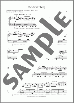 The Art of Flying(Zbigniew Preisner) 楽譜 ピアノ（ソロ） ダウンロード