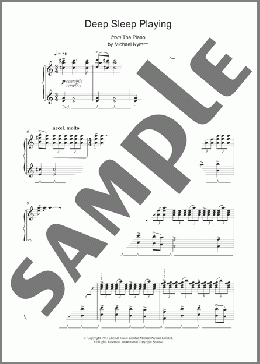 Deep Sleep Playing(Michael Nyman) 楽譜 ピアノ（ソロ） ダウンロード