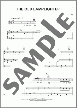The Old Lamplighter(Sammy Kaye/The Browns) 楽譜 ピアノ & ボーカル & ギター ダウンロード