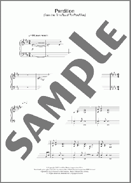 Perdition (from Road To Perdition)(Thomas Newman) 楽譜 ピアノ（ソロ） ダウンロード