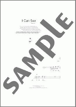 I Can See Clearly Now(Johnny Nash) 楽譜 ウクレレ（弾き語り） ダウンロード