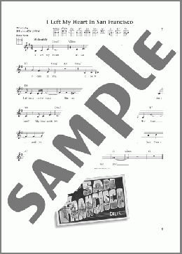 I Left My Heart In San Francisco (from The Daily Ukulele) (arr. Liz and Jim Beloff)(Tony Bennett) 楽譜 ウクレレ（弾き語り） ダウンロード