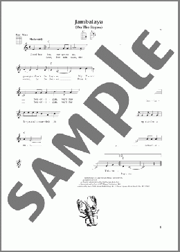Jambalaya (On The Bayou) (from The Daily Ukulele) (arr. Liz and Jim Beloff)(Hank Williams) 楽譜 ウクレレ（弾き語り） ダウンロード
