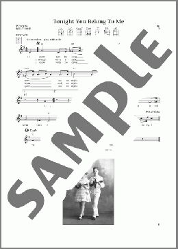 Tonight You Belong To Me (from The Daily Ukulele) (arr. Liz and Jim Beloff)(Patience & Prudence) 楽譜 ウクレレ（弾き語り） ダウンロード
