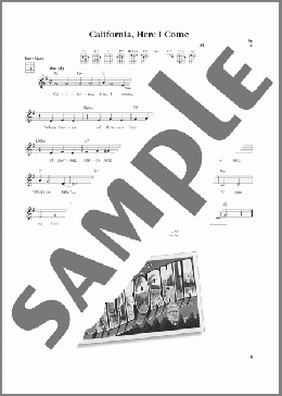 California, Here I Come (from The Daily Ukulele) (arr. Liz and Jim Beloff)(Al Jolson/Benny Goodman & His Orchestra) 楽譜 ウクレレ（弾き語り） ダウンロード