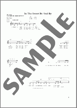Sweet By And By (from The Daily Ukulele) (arr. Liz and Jim Beloff)(Joseph P. Webster) 楽譜 ウクレレ（弾き語り） ダウンロード