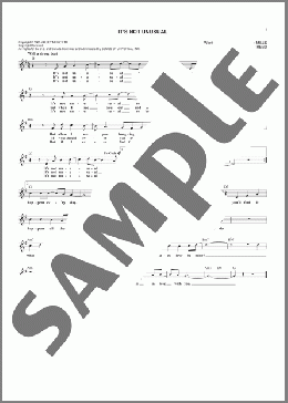 It's Not Unusual(Tom Jones) 楽譜 その他 ダウンロード