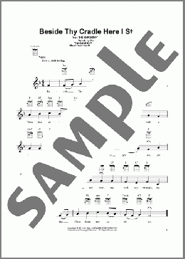 Beside Thy Cradle Here I Stand(Paul Gerhardt) 楽譜 ウクレレ（弾き語り） ダウンロード