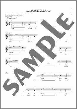 Anniversary Song(Al Jolson) 楽譜 その他 ダウンロード