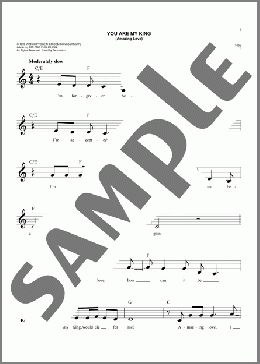 You Are My King (Amazing Love)(Passion/Newsboys) 楽譜 その他 ダウンロード