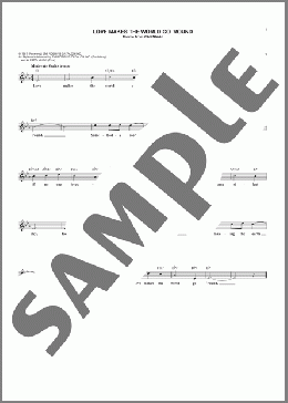 Love Makes The World Go 'round(Bob Merrill) 楽譜 その他 ダウンロード