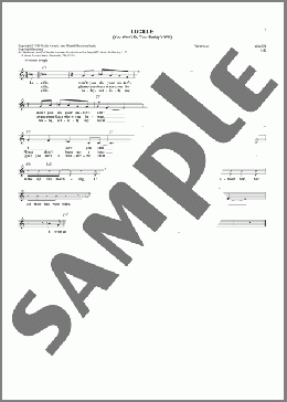 Lucille (You Won't Do Your Daddy's Will)(Little Richard/Waylon Jennings) 楽譜 その他 ダウンロード