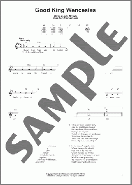 Good King Wenceslas(John M. Neale/Piae Cantiones) 楽譜 メロディ ダウンロード