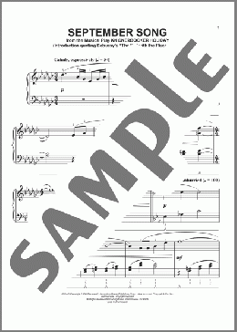 September Song [Classical version] (arr. Phillip Keveren)(Jimmy Durante/Willie Nelson) 楽譜 ピアノ（ソロ） ダウンロード