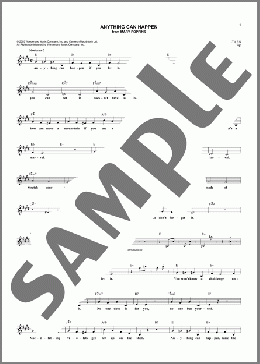 Anything Can Happen(Anthony Drewe) 楽譜 その他 ダウンロード