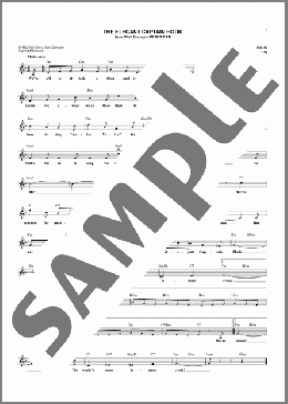 The Elegant Captain Hook(Sammy Fain) 楽譜 その他 ダウンロード