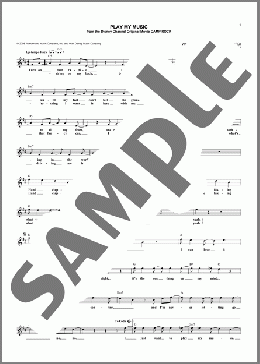 Play My Music(Jonas Brothers) 楽譜 その他 ダウンロード