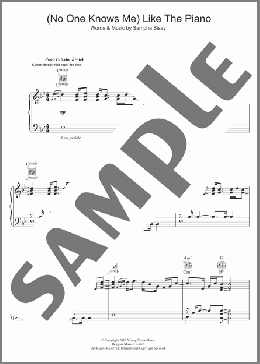 (No One Knows Me) Like The Piano(Sampha) 楽譜 その他 ダウンロード