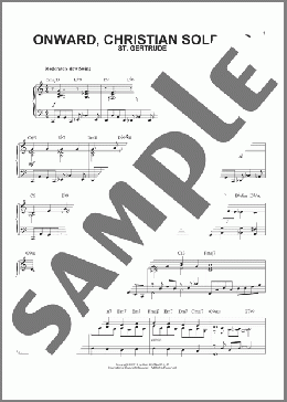 Onward, Christian Soldiers [Jazz version](Sabine Baring-Gould) 楽譜 ピアノ（ソロ） ダウンロード