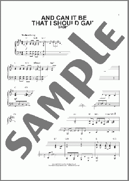 And Can It Be That I Should Gain [Jazz version](Charles Wesley/Thomas Campbell) 楽譜 ピアノ（ソロ） ダウンロード