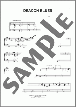 Deacon Blues(Steely Dan) 楽譜 ピアノ（ソロ） ダウンロード