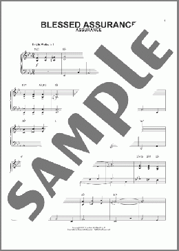 Blessed Assurance [Jazz version](Phoebe Palmer Knapp) 楽譜 ピアノ（ソロ） ダウンロード