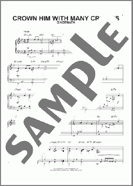 Crown Him With Many Crowns [Jazz version](George Job Elvey) 楽譜 ピアノ（ソロ） ダウンロード