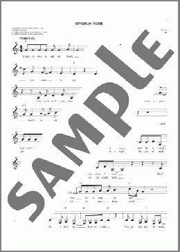 Cracklin' Rosie(Neil Diamond) 楽譜 その他 ダウンロード