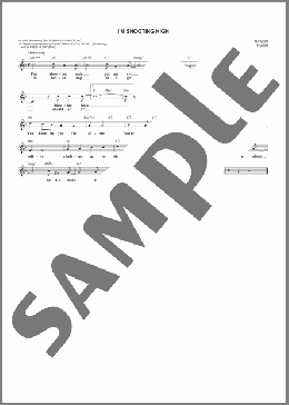 I'm Shooting High(Jimmy McHugh) 楽譜 その他 ダウンロード