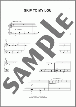 Skip To My Lou [Classical version] (arr. Phillip Keveren)(Traditional) 楽譜 ピアノ（ソロ） ダウンロード