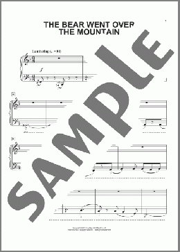 The Bear Went Over The Mountain [Classical version] (arr. Phillip Keveren)(Traditional) 楽譜 ピアノ（ソロ） ダウンロード