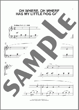 Oh Where, Oh Where Has My Little Dog Gone [Classical version] (arr. Phillip Keveren)(Traditional) 楽譜 ピアノ（ソロ） ダウンロード