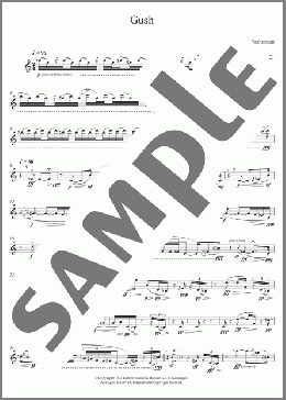 Gush(Hans Abrahamsen) 楽譜 アルトサックス（ソロ） ダウンロード