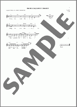Swing Low, Sweet Chariot(Traditional Spiritual) 楽譜 その他 ダウンロード