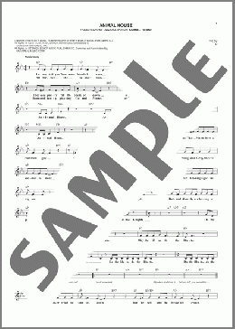Animal House(Stephen Bishop) 楽譜 その他 ダウンロード