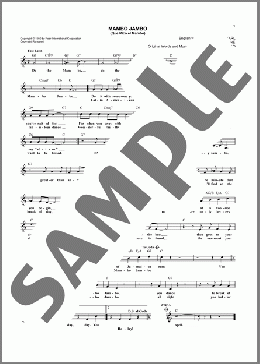 Mambo Jambo (Que Rico El Mambo)(Dave Barbour) 楽譜 その他 ダウンロード