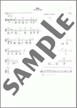 Bill(Oscar Hammerstein II) 楽譜 その他 ダウンロード