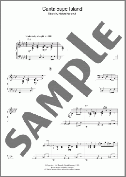 Cantaloupe Island(Herbie Hancock) 楽譜 ピアノ（ソロ） ダウンロード