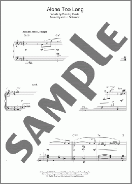Alone Too Long(Tommy Flanagan) 楽譜 ピアノ（ソロ） ダウンロード