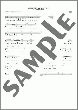With Every Breath I Take(Cy Coleman/David Zippel) 楽譜 その他 ダウンロード