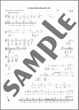 The Boy From New York City(Manhattan Transfer/Ad Libs) 楽譜 その他 ダウンロード