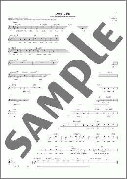 Love To Me (from The Light In The Piazza)(Adam Guettel) 楽譜 その他 ダウンロード