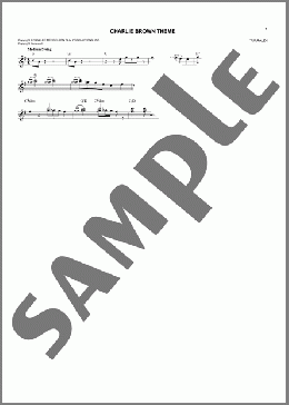 Charlie Brown Theme(Vince Guaraldi) 楽譜 その他 ダウンロード