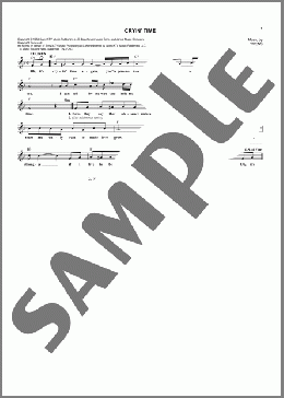 Cryin' Time(Buck Owens/Ray Charles) 楽譜 その他 ダウンロード