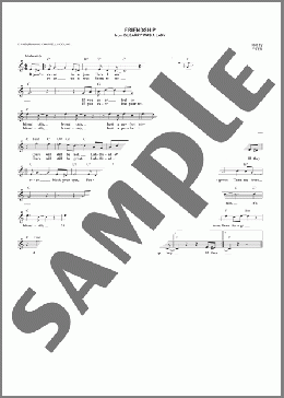 Friendship(Cole Porter) 楽譜 その他 ダウンロード