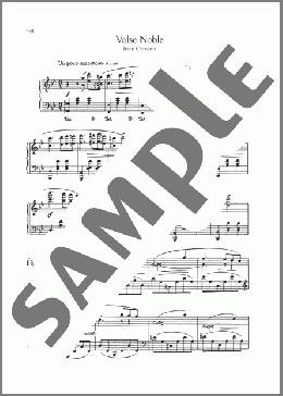 Valse Noble(Robert Schumann) 楽譜 ピアノ（ソロ） ダウンロード